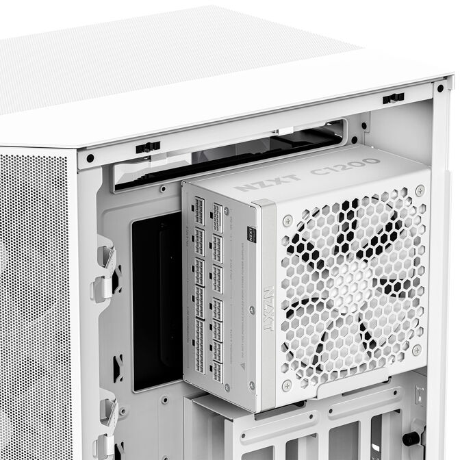 Fuente Alimentaci&oacute;n NZXT 1200W 80+ Gold ATX 3.1 PCIe 5.1 Blanca image number 7