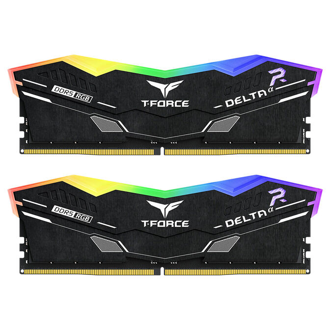 Team Group Kit 32GB (2 x 16GB) DDR5 6000MHz Delta RGB Negro CL38 V2 image number 0