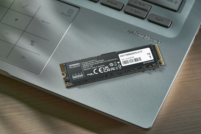 SSD KLEVV CRAS C715 Gen3 1TB M.2 NVMe 2280 (3200/2000MB/s) image number 14