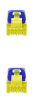 Cable de Red NanoCable RJ45 LSZH CAT.6A SFTP AWG26 2 M Azul image number null