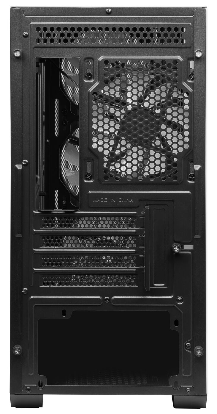 Torre Micro-ATX MSI MAG Forge M100R RGB Negro image number 4