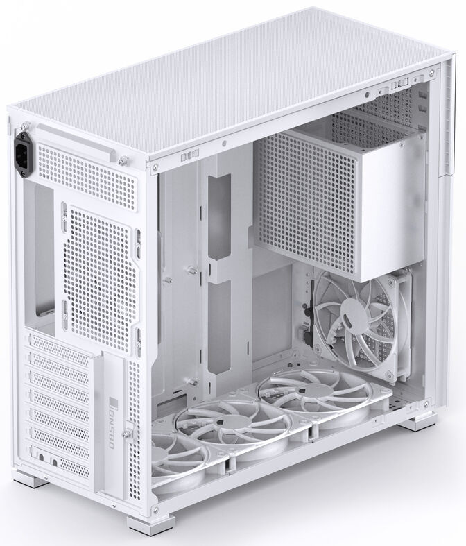 Caja ATX Jonsbo D41 MESH con Visor Vidrio Templado Blanco image number 5