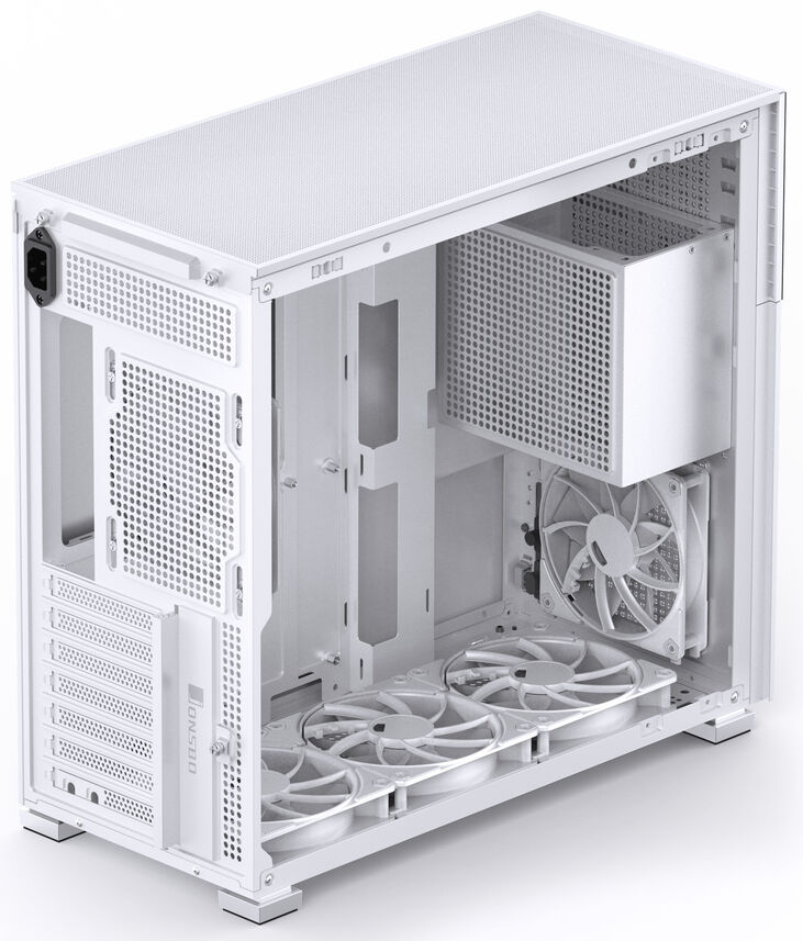 Caja ATX Jonsbo D41 MESH con Visor Vidrio Templado Blanco image number 5