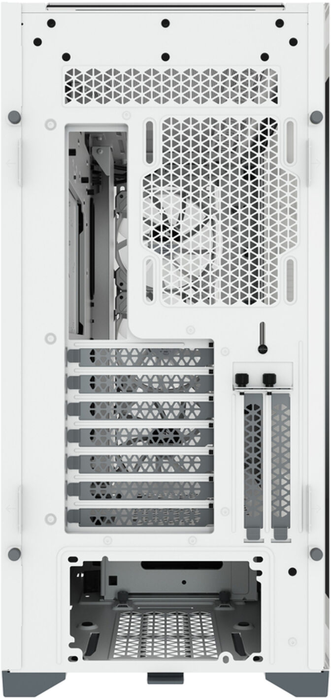 Torre E-ATX Corsair iCUE 5000X RGB Smart Blanco Cristal Templado image number 6