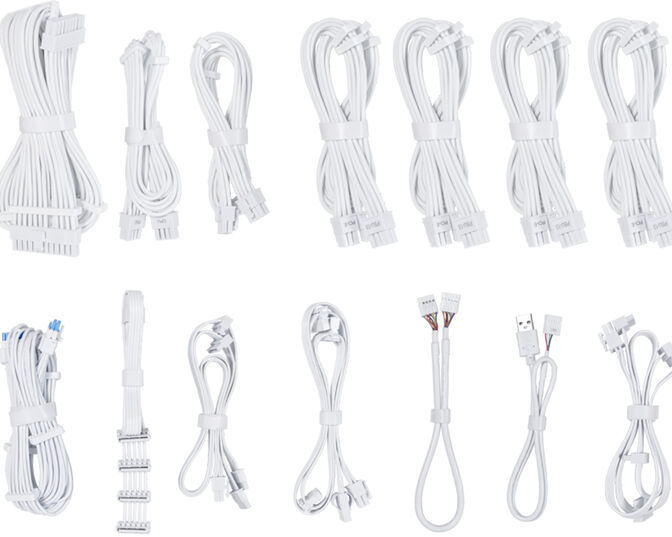 Fuente Modular Lian Li Edge 1000W 80+ Platinum Blanca image number 6