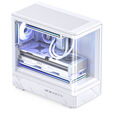 Caja Micro-ATX Jonsbo D200 Vidrio Templado Blanco image number null
