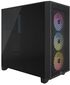 Torre ATX Corsair 3000D RGB Airflow Negro Cristal Templado image number null