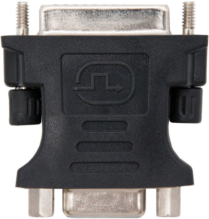 Adaptador NanoCable DVI 24/5/M para VGA/F Negro image number 0