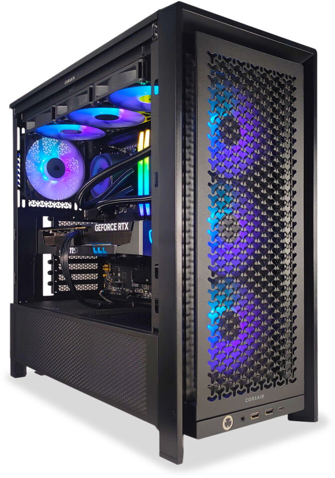 Ordenador King Mod Gamer-PC x iCUE Ryzen 7 9700X 32GB DDR5 1TB RTX 5070 WiFi W11 image number 1