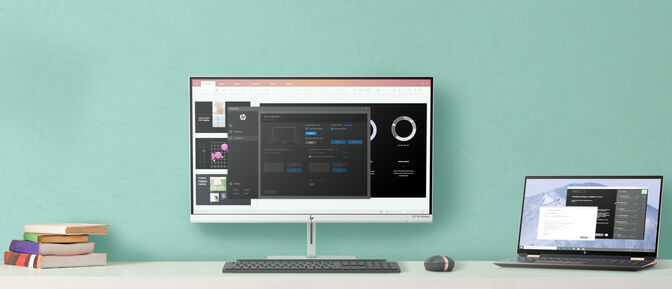 ** B Grade ** Monitor HP 27" U27 IPS 4K UHD 60Hz 5ms Wireless image number 5