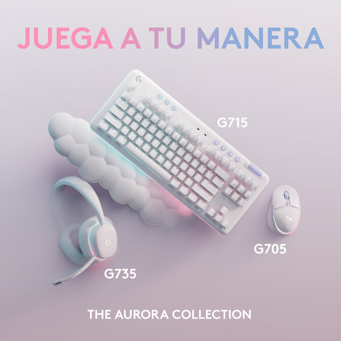 Auriculares Logitech G735 RGB Lightspeed Wireless Blanco image number 8