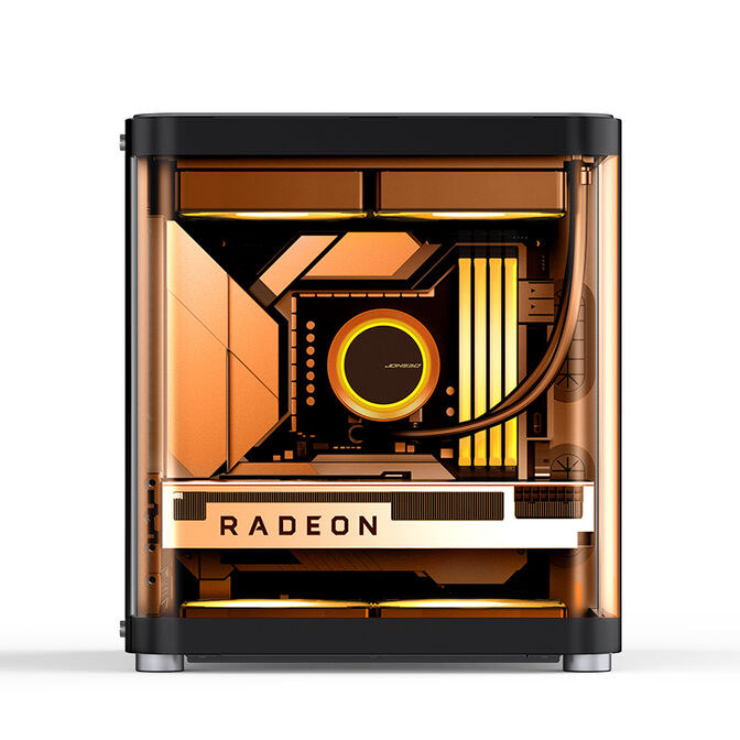 Caja Mcro-ATX Jonsbo TK-1 2.0 Vidrio Templado Negro image number 5