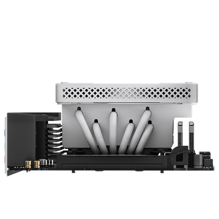 Ventilador CPU Jonsbo HX6200D Blanco - 120mm (LGA 1700) image number 7
