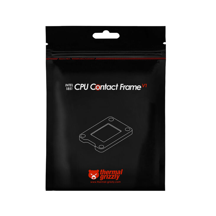 Thermal Grizzly Intel LGA 1851 CPU Contact Frame V1 image number 5
