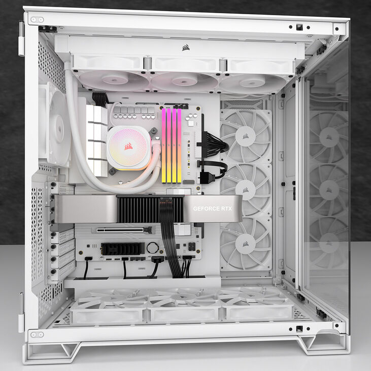 Ventoinha Corsair RS120 2100RPM PWM Branca 120mm image number 10