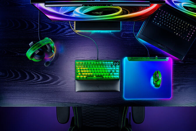 Alfombrilla Razer Gigantus V2 Pro Phantom Green Ed. image number 8