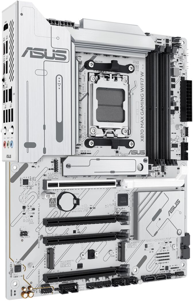 Placa Base Asus X870 MAX Gaming White WiFi image number 1