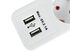 Regla Equipa 5 Tomas + 2 Puertos USB image number null