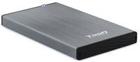 Caja Externa HDD Tooq 2.5" SATA (9,5mm) - USB 3.0/3.1 Gen 1 Gris Metalizado Caja Externa HDD Tooq 2.5" SATA (9,5mm) - USB 3.0/3.1 Gen 1 Gris Metalizado