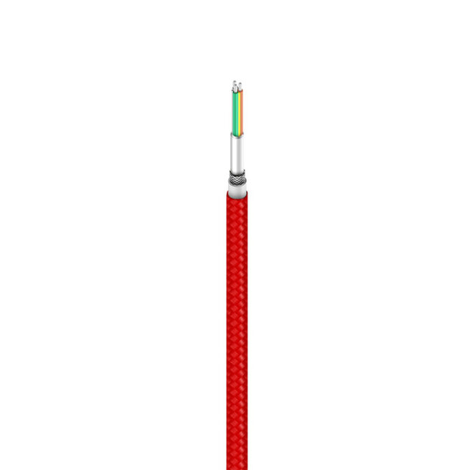 Xiaomi Mi Cable Braided USB 3.0 a USB Tipo C Rojo 1M image number 2