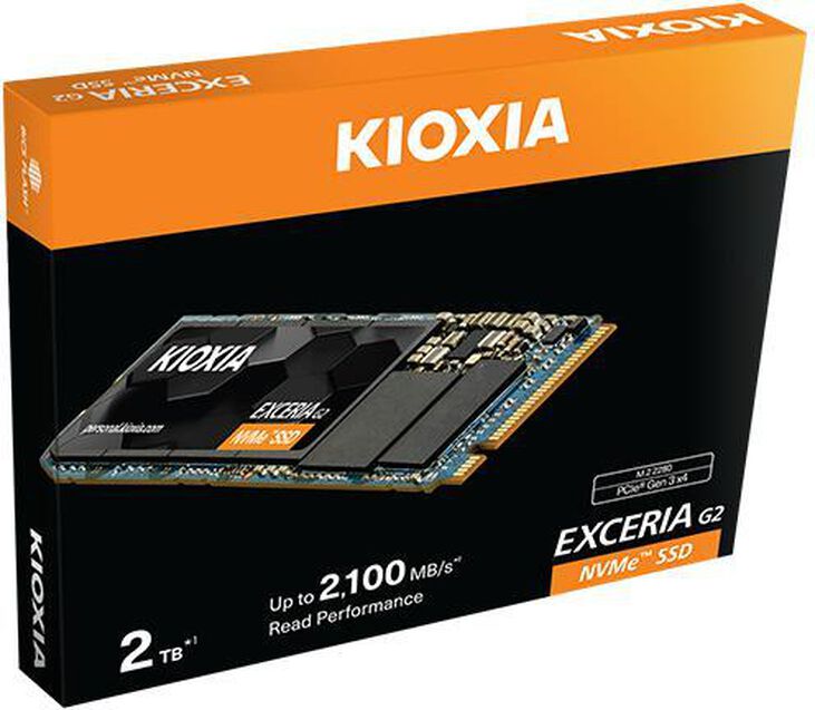 SSD Kioxia Exceria G2 500GB M.2 NVMe (2100/1700MB/s) image number 1