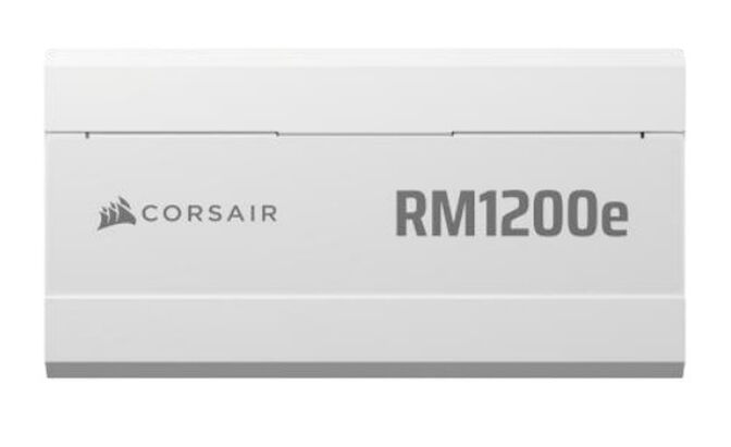Fuente Alimentaci&oacute;n Modular Corsair RMe Series RM1200e 1200W Cybenetics 80+ Plus Gold ATX 3.1 - PCIe 5.1 Blanca image number 1