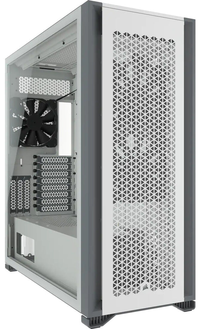 Torre E-ATX Corsair 7000D Airflow Blanco Cristal Templado image number 0