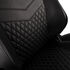 Silla noblechairs HERO Real Leather Negro image number null