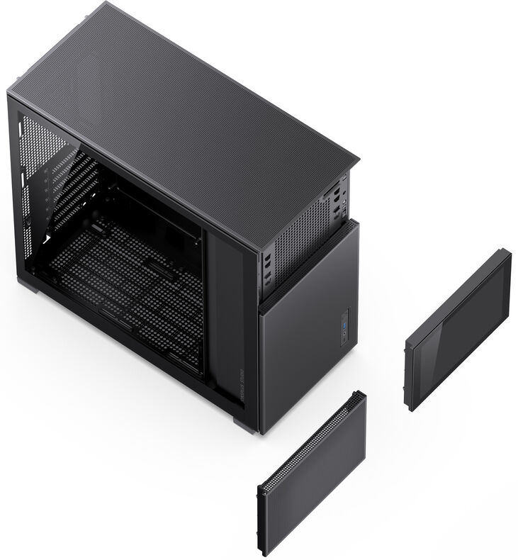 Caja ATX Jonsbo D41 MESH con Visor Vidrio Templado Negro image number 9