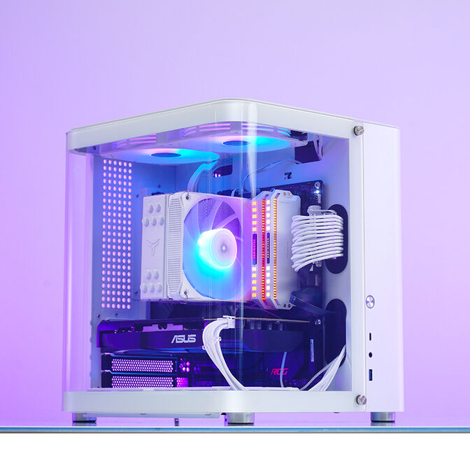 Caja Micro-ATX Jonsbo TK-1 2.0 Vidrio Templado Blanco image number 32