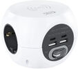 Tomas de 3 sockets com 4 USB's (2 USB A / 2 USB-C) s/ fios, c/ interruptor image number null