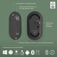 Rat&oacute;n Logitech Pebble 2 M350s 4000DPI Wireless/Bluetooth Grafito image number null