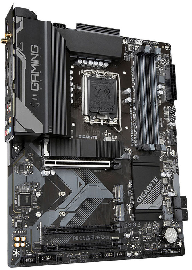 GIGABYTE B760 GAMING X AX DDR4 Placa base - Soporta CPUs Intel Core de 14&ordf; generaci&oacute;n, VRM digital de 8+1+1 fases, hasta 5333MHz DDR4 (OC), 3xPCIe 4.0 M.2, Wi-Fi 6E, LAN de 2.5GbE, USB 3.2 Gen 2 image number 2