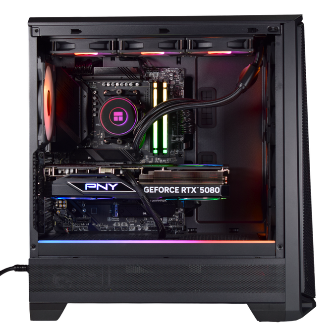 Ordenador King Mod Gamer-PC Ryzen 7 7800X3D 32GB DDR5 2TB RTX 5080 WiFi W11 image number 1