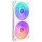 Ventilador NZXT F240 RGB Core Single-Frame Blancas - Duplo Vent&iacute;lador 120mm (240mm)
