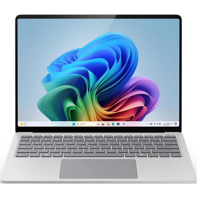 Microsoft Surface Laptop Copilot+ PC 13.8" Intel Core Ultra 5 236V (8 Cores) 16GB RAM 256GB SSD Win 11 Pro Platina image number 0