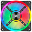 Corsair iCUE QL140 RGB Carcasa del ordenador Ventilador 14 cm Negro, Gris image number null