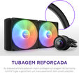 Kit de Refrigeraci&oacute;n L&iacute;quida CPU NZXT Kraken 280 RGB Negro image number null