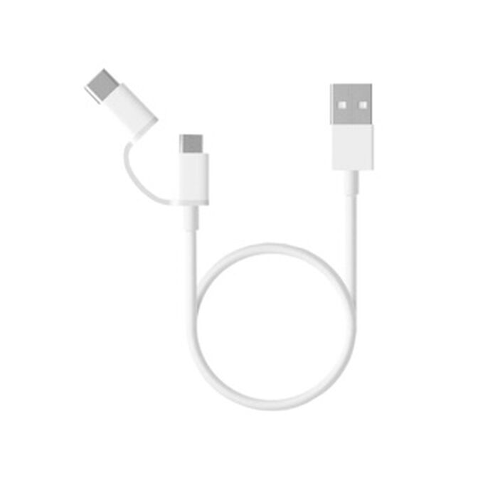 Xiaomi Mi Cable USB a USB Tipo C/Micro USB 1m image number 0