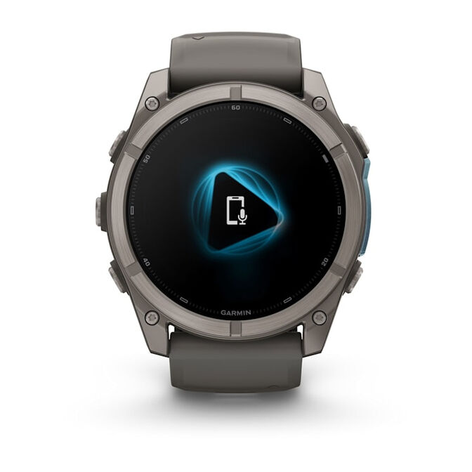 Smartwatch Garmin Fenix 9 Sapphire Titanium 51mm Cinzento image number 5