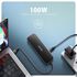 Multiport-Hub AXAGON HMC-6GLN 2x USB-A 5Gbps, 1x USB-C 5Gbps, 4K/60Hz HDMI, RJ-45, USB 3.2 Gen 1 hub, PD 100W, 20cm USB-C cable image number null