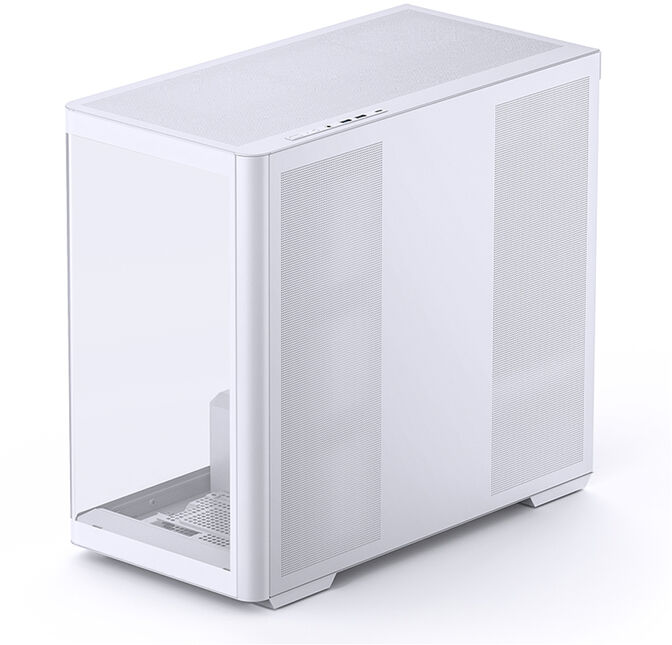 Caja Micro-ATX Jonsbo D300 Vidrio Templado Blanco image number 3
