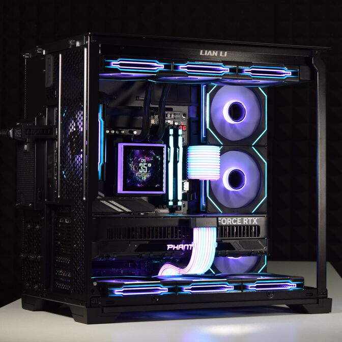 Ordenador King Mod Gamer-PC Ryzen 7 9850X3D 32GB DDR5 2TB RTX 5090 WiFi W11 image number 3