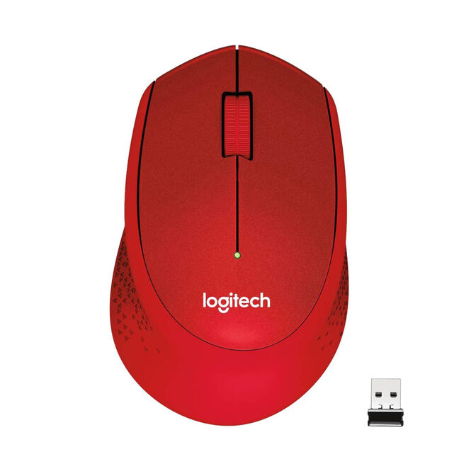 Rat&oacute;n Logitech M330 Silent Plus 1000DPI Wireless Rojo image number 5