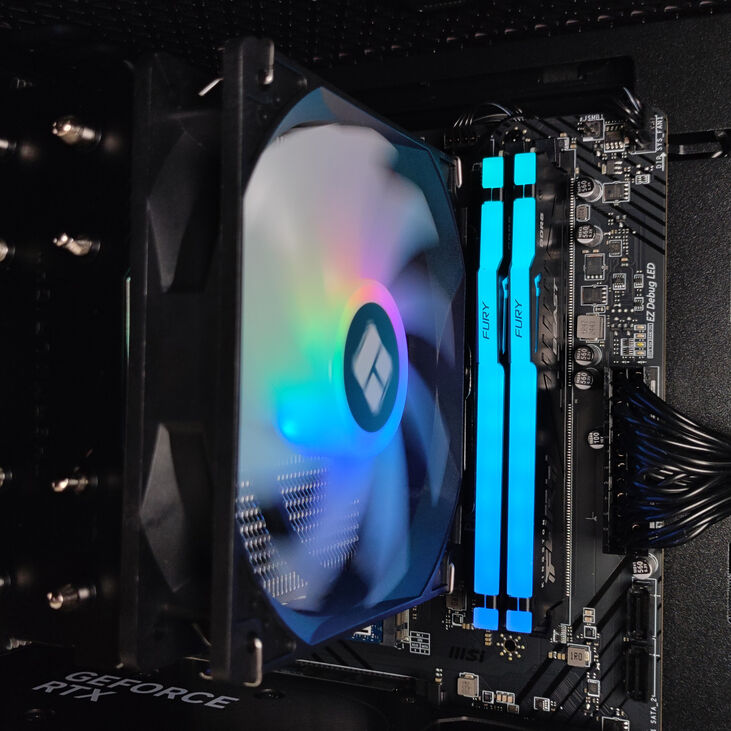 Ordenador AURA Gamer-PC Ryzen 5 7500F 32GB DDR5 1TB RTX 5060 Ti 16GB WiFi W11 image number 6