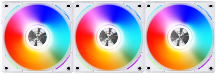 Ventilador Lian Li UNI AL120 RGB PWM Blanco 120mm (Pack 3) image number 1
