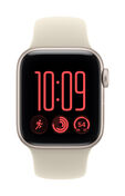 Smartwatch Apple Watch SE 3 GPS 40mm Starlight Aluminium Case with Sand Sport Band - S/M image number null