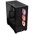 Torre E-ATX Corsair 3500X LXR Link RGB Negro Cristal Templado image number null