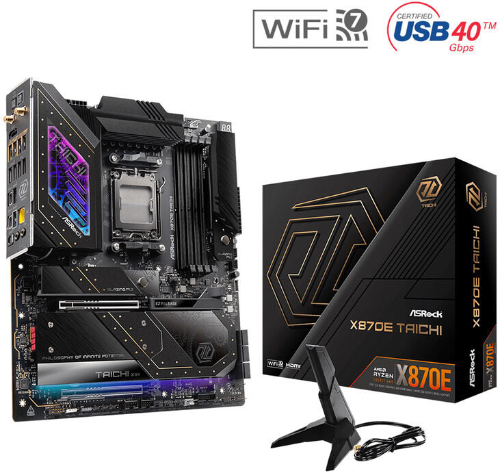 Placa Base ASRock X870E Taichi image number 0