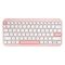 Teclado Asus Marshmallow KW100 Bluetooth Rosa